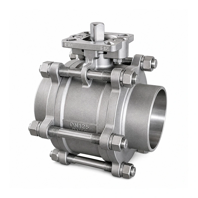 3PC Шаровой кран из нержавеющей стали со сварными концами с удлиненным штоком 3PC Шаровой кран из нержавеющей стали со сварными концами с удлиненным штоком